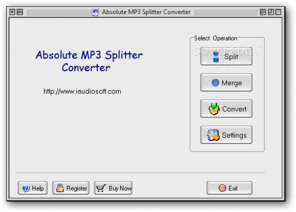 Absolute MP3 Splitter & Converter screenshot
