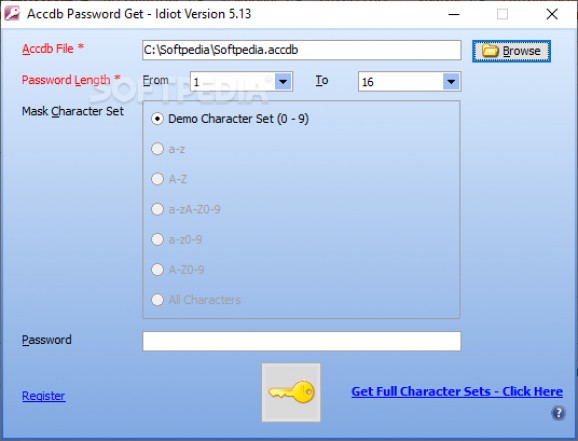 Accdb Password Get - Idiot Version screenshot