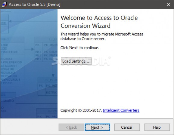 Access to Oracle screenshot