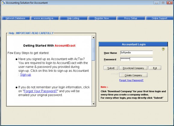 AccountExact screenshot