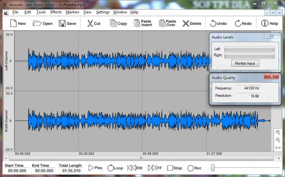 Acoustic Labs Audio Editor screenshot