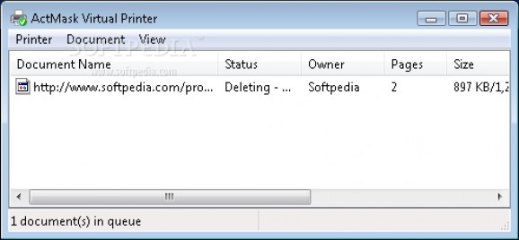 ActMask PDF Virtual Printer SDK screenshot