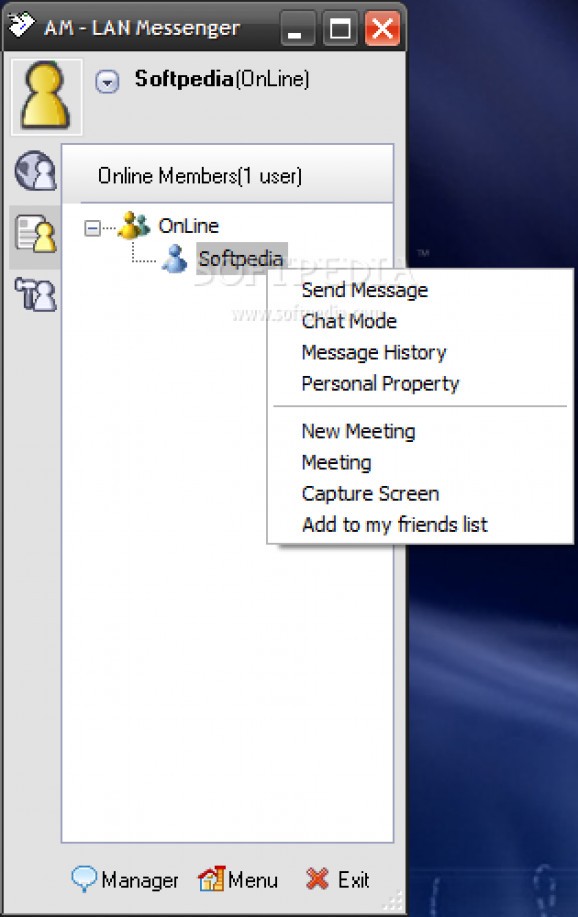 Active Messenger screenshot