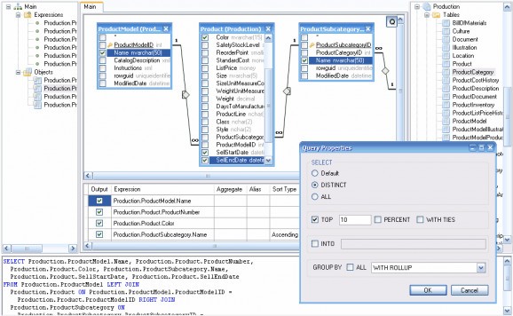 Active Query Builder VCL Edition screenshot