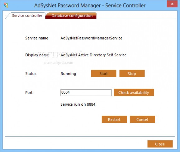 AdSysNet Password Manager screenshot