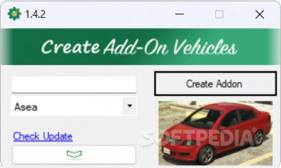 Addon Creator Vehicles screenshot