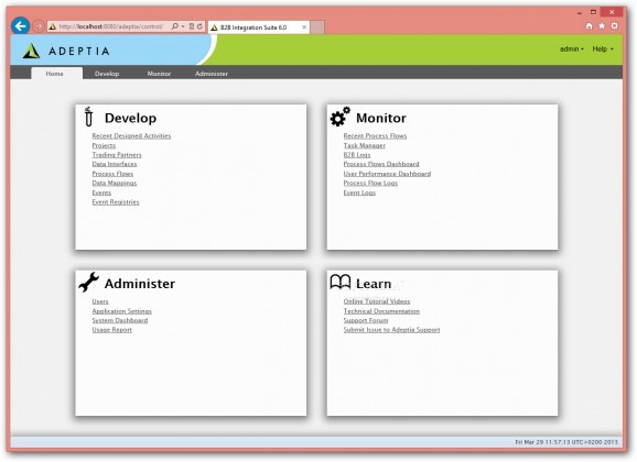 Adeptia B2B Integration Suite screenshot