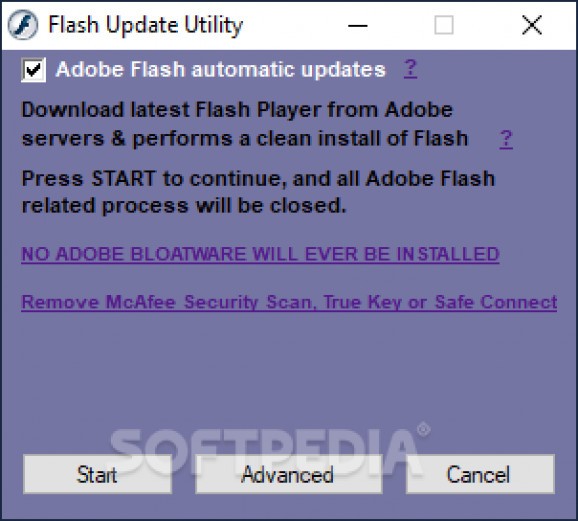 Adobe Flash Updater screenshot