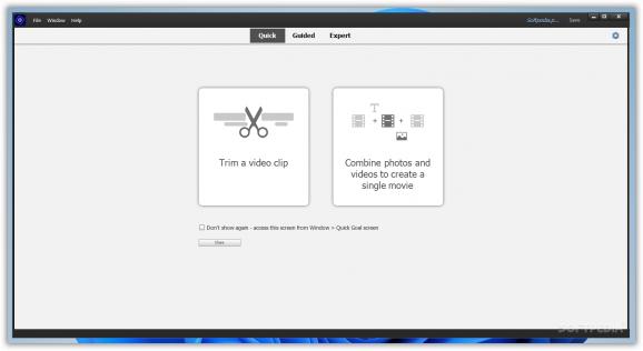 Adobe Premiere Elements screenshot