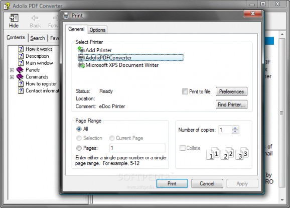 Adolix PDF Converter screenshot