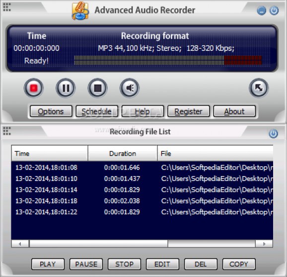 Advanced Audio Recorder screenshot
