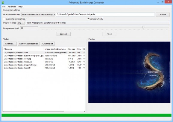 Advanced Batch Image Converter screenshot