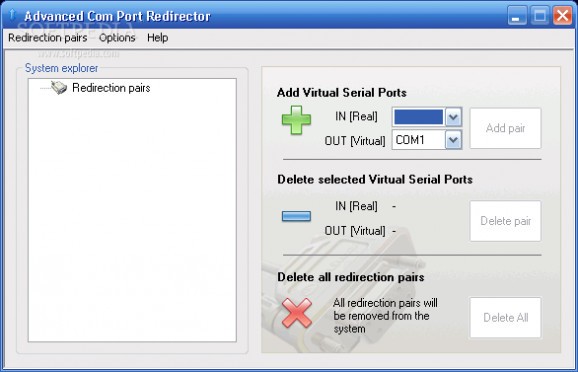 Advanced COM Port Redirector screenshot