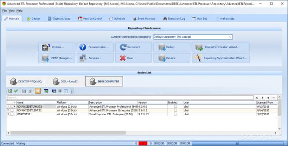 Advanced ETL Processor Professional screenshot