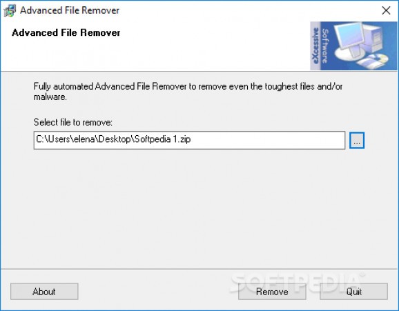 Advanced File Remover screenshot