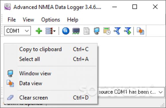 Advanced NMEA Data Logger screenshot