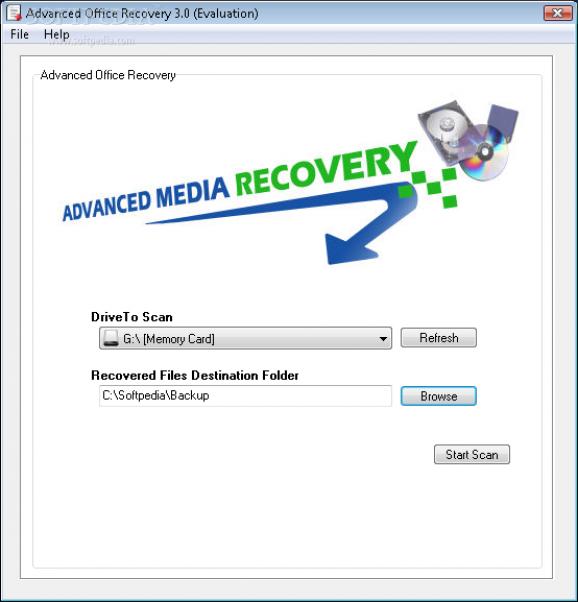Advanced Office Recovery screenshot