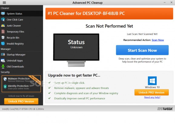 Advanced PC Cleanup screenshot