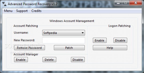 Advanced Password Recovery screenshot
