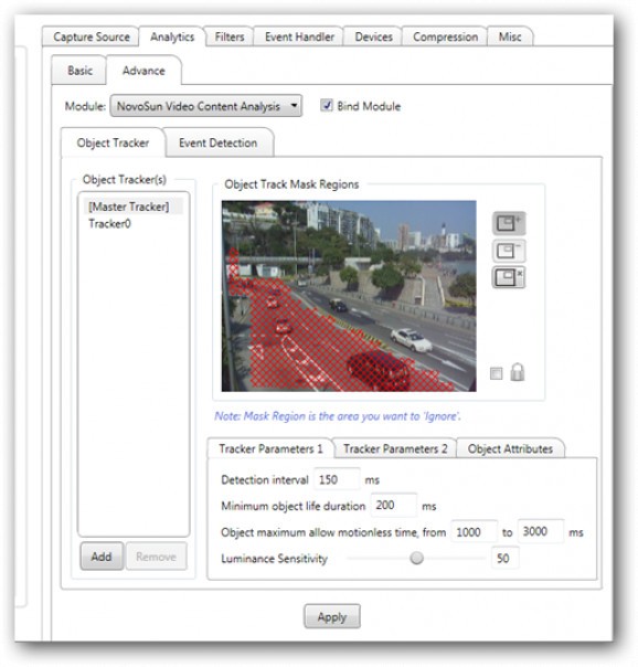 Advanced Video Analytics screenshot