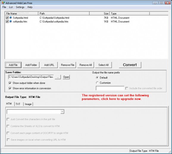 Advanced WebCam Free screenshot