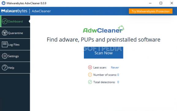 AdwCleaner screenshot