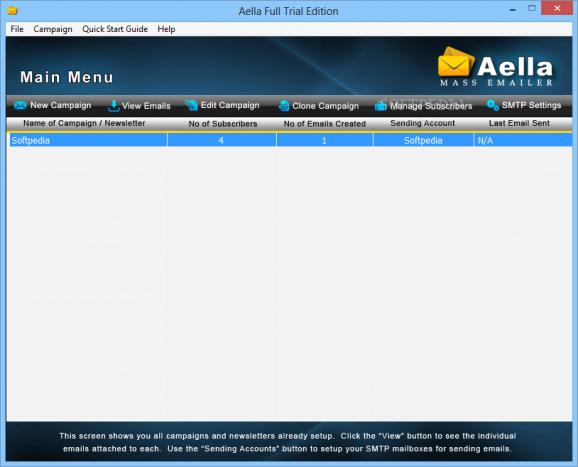 Aella Mass Emailer screenshot