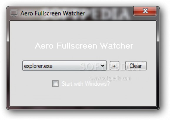 Aero Fullscreen Watcher screenshot