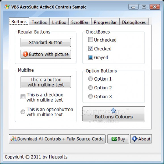 AeroSuite ActiveX Controls screenshot