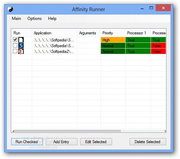 Affinity Runner screenshot