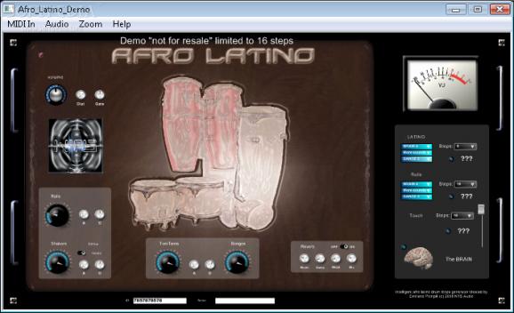 Afro Latin Drums Loops Generator screenshot