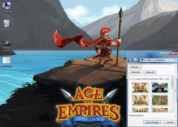 Age of Empires Online Theme screenshot