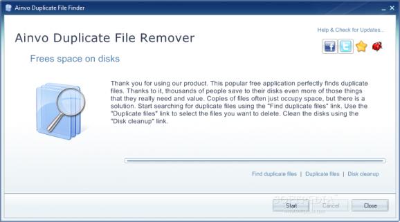 Ainvo Duplicate File Finder screenshot