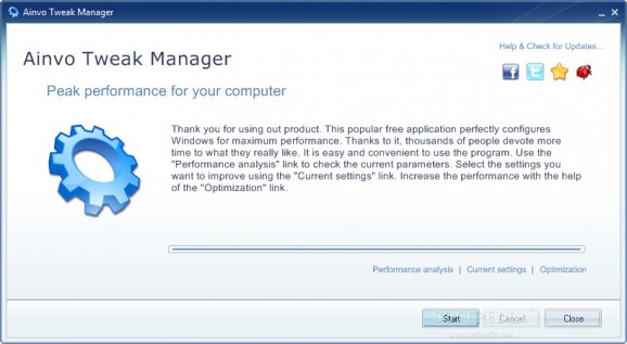 Ainvo Tweak Manager screenshot