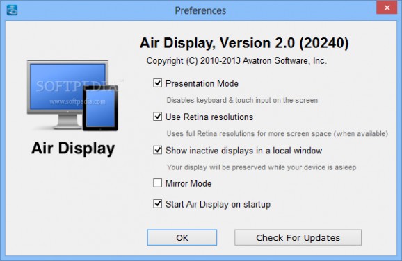 Air Display screenshot