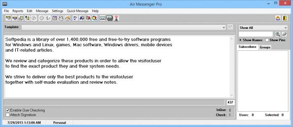 Air Messenger Pro screenshot