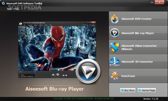 Aiseesoft DVD Software Toolkit screenshot
