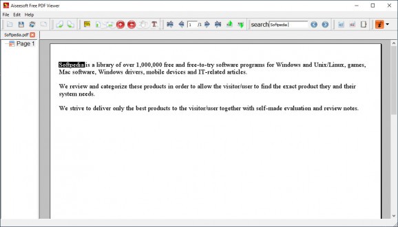 Aiseesoft Free PDF Viewer screenshot