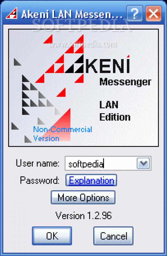 Akeni LAN Messenger screenshot