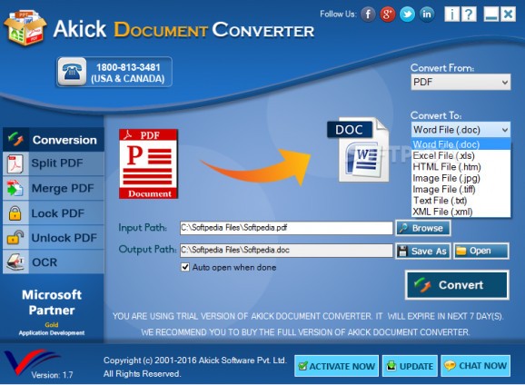 Akick Document Converter screenshot