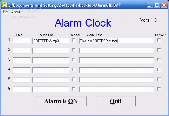 GK Alarm Clock screenshot