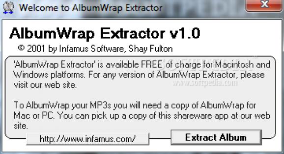 AlbumWrap Extractor screenshot