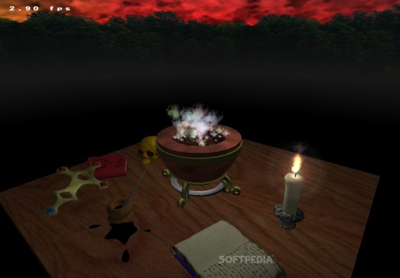 Alchemy 3D Screensaver screenshot