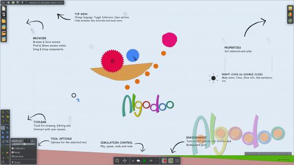 Algodoo for Education screenshot