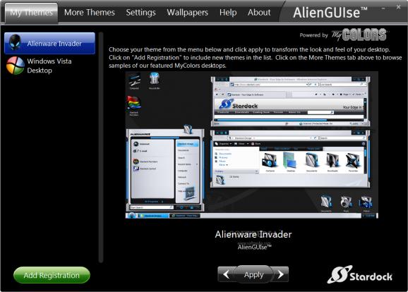 AlienGUIse screenshot