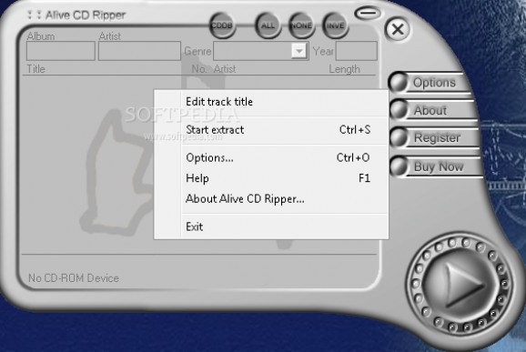 Alive CD Ripper screenshot