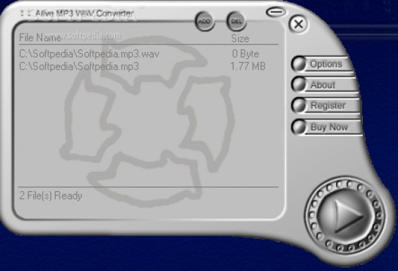 Alive MP3 WAV Converter screenshot