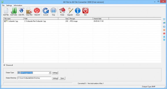 All File to All File Converter 3000 screenshot