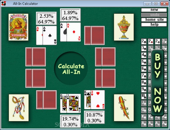 All-In Calculator screenshot