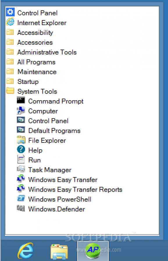 All Programs screenshot